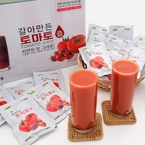 양배추 당근 브로콜리 사과 바나나 야채즙 다이어트 종합야채즙 토마토즙 30포 50포, 토마토즙 50포
