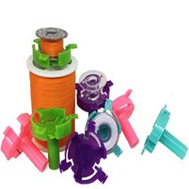 PeavyTailor 15 pcs Bobbin Buddies Bobbin Holder Clamp Great for Embroidery Quilting Sewing Machine #, 1, PeavyTailor 15 pcs Bobbin Budd