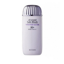 미샤 올 어라운드 세이프 블록 벨벳 피니쉬 선밀크 SPF50+ PA++++, 70ml, 2개