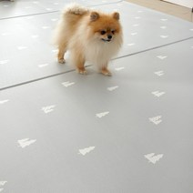 휴팡 양면 6T 사각형 애견매트[미끄럼방지 슬개골보호 강아지매트] 대형 140x200cm 파인트리