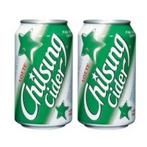 롯데칠성음료 칠성사이다, 24개, 355ml