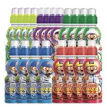 팔도 뽀로로음료 5종 블루베리5+밀크5+사과5+딸기5+바나나4 총24페트, 80개