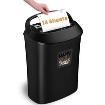 Paper Shredder 회사용 세절기 문서용 세단기, 크로스 컷 14매