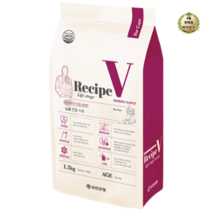 라이브잇 유한양행 Recipe V 고양이 연령별 맞춤식사료, 15개, 1.2kg, 시니어