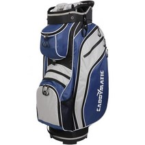 Caddymatic 캐디매틱 골프 투어 14방향 카트백, Grey/Blue
