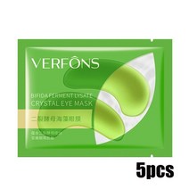 1/3/5 pcs 골드 모이스춰 라이징 해초 크리스탈 콜라겐 아이 마스크 패치 안티 링클 에이징 다크 서클 케어, 05 5pcs