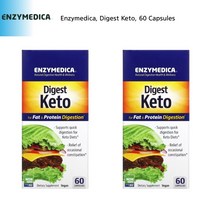 엔자이메디카 다이제스트 케토 Digest Keto 리파아제 바실러스서브틸리스 고초균 60캡슐 2팩