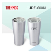 [써모스] 보온컵보냉컵 머그컵 JDE-600KL 뚜껑포함 0.6L, 색상:스테인리스, 상세 설명 참조
