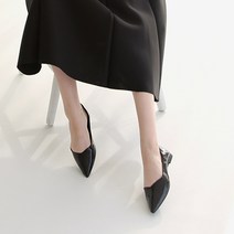 [당일출고] 꼼꼼구두 멜리사 베이직 스틸레토 발편한 여성 발레리나 플랫슈즈(1cm)