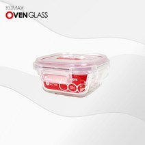 코멕스 오븐글라스 내열유리 정사각 320ml 1개, 단품