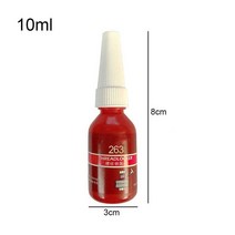 스레드락커 록타이트 222 242 243 262 263 271 272 277 290 블루 나사 접착제 스레드 잠금제 방지 무산소 10ml, [01] 263