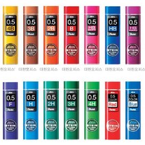 펜텔 아인슈타인 샤프심 0.20.30.40.50.70.9mm, 0.7mm_B, 본상품선택