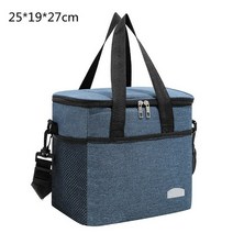 배달가방 배달통 피자배달통 햄버거가방 보온 도시락 쿨러 가방 작업 식품 캐리어 휴대용 피크닉 저장 용기 토트 스 백 핸드백 여성 남성, 미디엄 네이비 블루