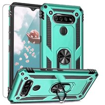 TJS LG K51 케이스 LG Q51 케이스 정품보장, Teal