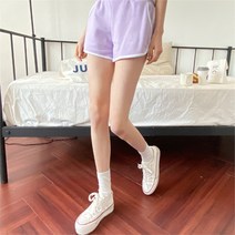 셀러허브 패션 [03/27] 배색 트레이닝 츄리닝 숏팬츠 반바지 여성 봄 가을