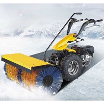 제설차 전동 제설 장비 눈 치우는 기계 시골길 로터리, 6.5HP제설기청소헤드핸드스타트