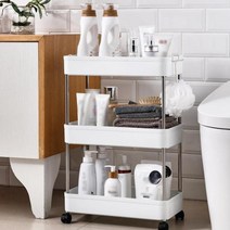 워싱즈 세제 선반 이동 트레이 세탁실 틈새 수납장, 본상품