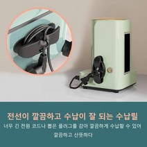 3+2 주방 전기 기구 전선 수납릴 케이블정리, 그레이*10