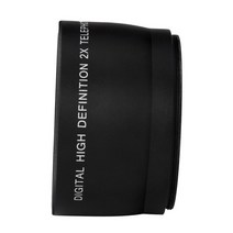 dslr 렌즈 커버 2.0x 52mm 망원 망원 렌즈 배율 52mm canon sony, 올림포스 산