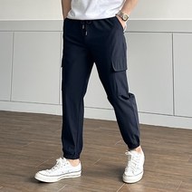 남녀공용 여름 조거팬츠 시원한 스판 아이스 쿨링 바지