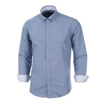 로베르따디카메리노 남성 간절기 카치온 링클프리 버튼다운 솔리드셔츠 긴소매 슬림핏 NCRK 3451 2