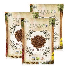 푸른들판 국내산 끓여먹는 볶은 옥수수 알곡 차, 1kg, 3개, 단품