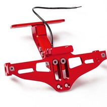 존테스 오토이 라이센스 홀더 후방 등록 플레이트 프레임 커버 for Force 125 Aprilia Rsv4 Zontes 6600 Xt Msx125, 1개