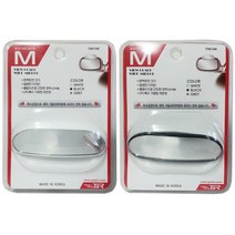 티엔알 국산차 미러 빽 국내차 백밀러 승용차 사이드 사각지대 차량용품 경 자동차 8W6946B3, 1개, 흑색1개