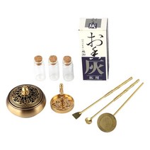 GHSHOP 순수한 구리 향 버너 아로마 테라피 도구 입문 제작 키트, 금
