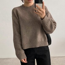 에이와비 캐시울와플니트 -10color