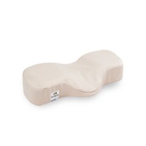 [베네폼] 듀얼플러스 1개 비스코폼 경추베개, 사이즈:남여공용-(1개단품)-(60x35x11 cm) / 색상:크림색(브라운)