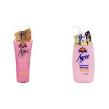 일본직발송 6. 【세트 구입】아그리 향수 샴푸 프리미엄 500ML 향수 바디 비누 450ML B083MBF445, One Size, One Color