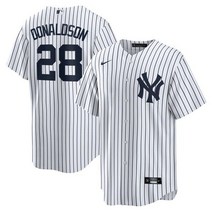 [해외] 나이키 저지 유니폼 MLB 조시 도날드슨 뉴욕 양키스 홈 플레이어 저지 화이트/네이비 792554