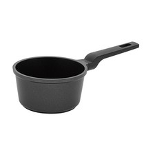 도무스 고메 블랙 다이캐스팅 인덕션 주물 냄비 미니 편수, 14cm