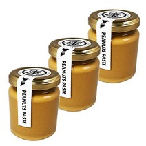 완전 무첨가 땅콩 버터 무당 140g×3개 세트 지바현 산 땅콩 100% 사용 스무스 타입 完全無添加 ピーナッツバター 無糖 140g×3本セット 千葉県産落花生100％使用 スムースタイ