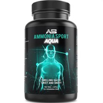 Smelling Salts For Athletes - Aqua - Twist Sniff! Pre-Activated Salt with Hundreds of Uses Per Bott, 1