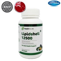 뉴질랜드 헬스팜 초록입 홍합 12500mg 60캡슐 초록홍합 푸른 녹색 그린 머슬, 단품