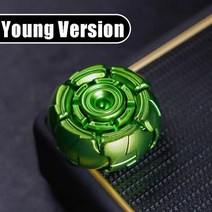 고비거 피젯스피너 피젯토이 gobigger fidget spinner pillbug 젊은 버전 자이로 edc 사무실 금속 fidget 장난감 감각 스트레스 릴리프 남성 39s, 녹색