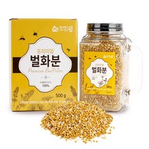 강원양봉 9월25일 오전5시까지 주문시 명절전배송 다래잡화 건조 꿀벌화분500g(핸들컵)칼라박스포장 -인증