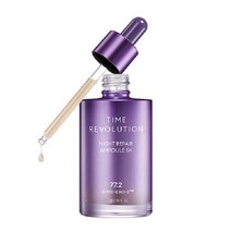 [백화점SAY][미샤] 50% 타임 레볼루션 나이트 리페어 앰플 5X 50ml, 옵션선택, 단품