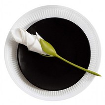 장미꽃 냅킨꽂이 냅킨홀더 장미 만들기 냅킨장식 테이블장식 디너 연회 모임 냅킨테이블, 그린1p