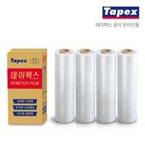 테이팩스 스트레치필름 일반 15mic 350M 20+1BOX, 21box