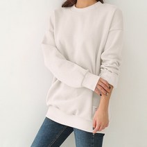 데일리앤 스위티 루즈핏 기본 맨투맨