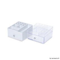 여중생 아이방 화장대 정리 깔끔 미니서랍 과사무실 트레이 공부방 회사 문구점, 화이트
