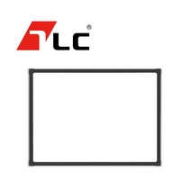 [보드뱅크]더슬림자석보드 화이트 600x400 블랙프레임