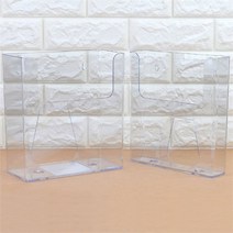 셀러허브 생활리빙 중 아크릴케이스 A4 투명케이스 잡지꽂이 아크릴박스, 기본