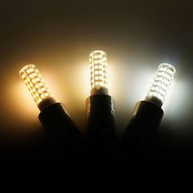 LED G9 램프 콘램프 콘전구 4W 콘벌브 E14 E17 미니 꼬마 전구, 전구색(3000K 노란불빛), E14BASE