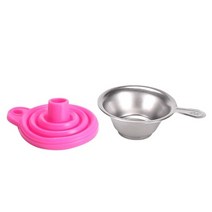 프린터 부품 교체 mega 1set 접이식 수지 깔때기 uv 수지 필터 경화 광자 3d, 분홍색