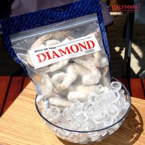 다이아몬드 새우 냉동새우 칵테일새우 16/20 ±35미 900G
