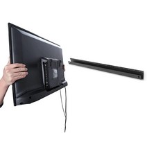 스터드리스 TV 벽 마운트 튼튼한 건식 벽체 TV 브래킷 행거 22-55인치 평면 스크린 TV용 스터드 없음 드릴 없음 앵커 없음 모든 하드웨어 포함 쉬운 설치